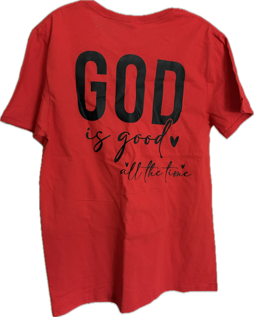 Red short sleeve t-shirt