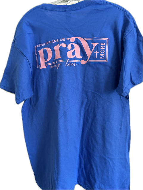 Blue short sleeve t=shirt