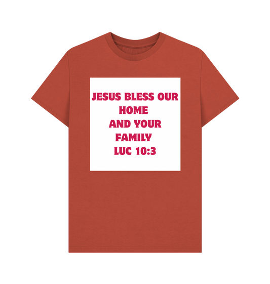 Rust Printed T-shirt Front